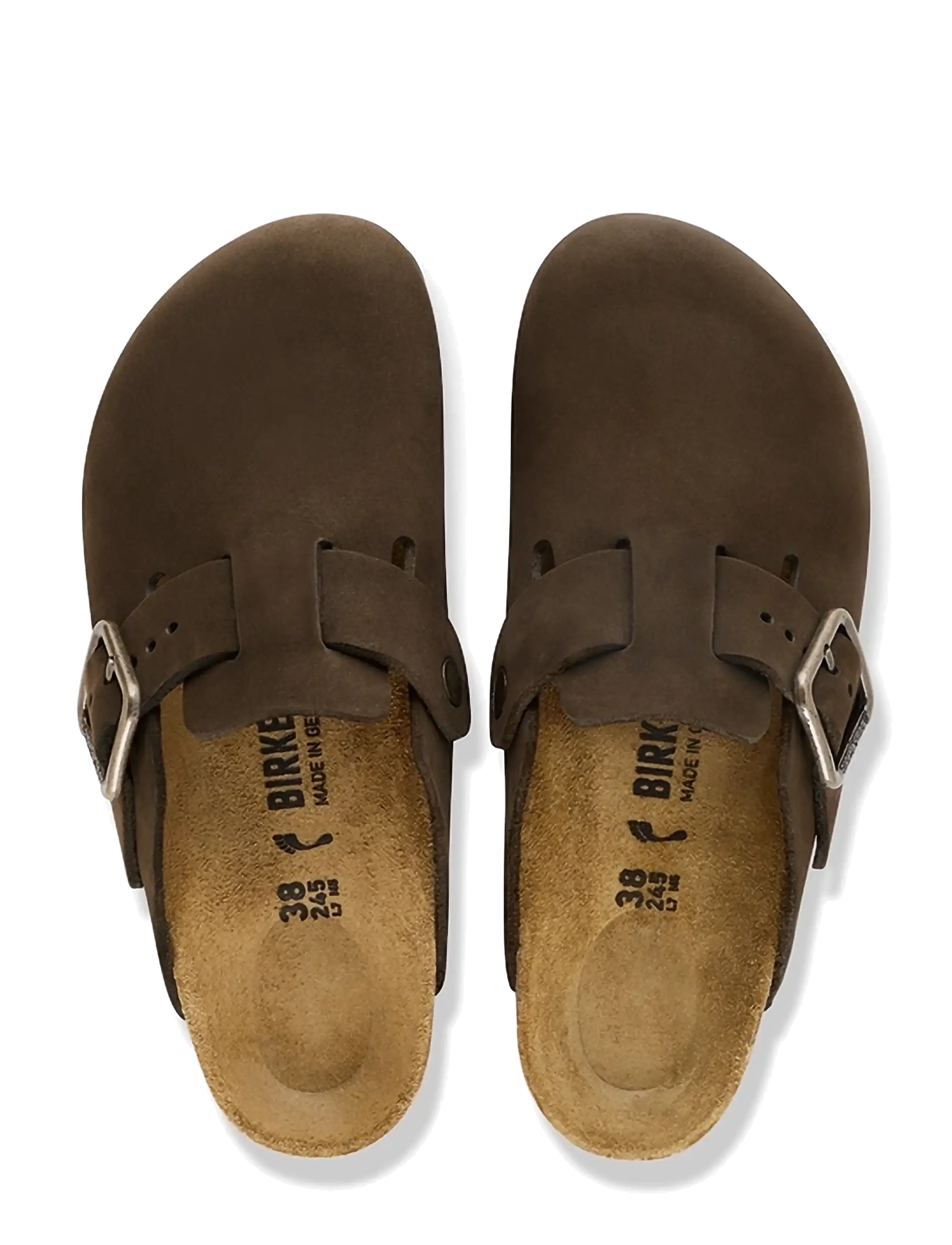 Birkenstock - Boston WB LENB Mocca - mocca - 1