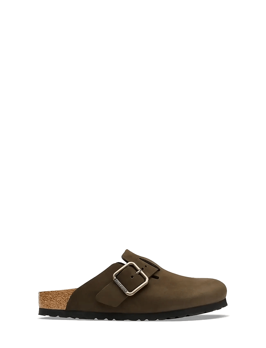 Birkenstock - Boston WB LENB Mocca - mules & clogs - mocca - 2