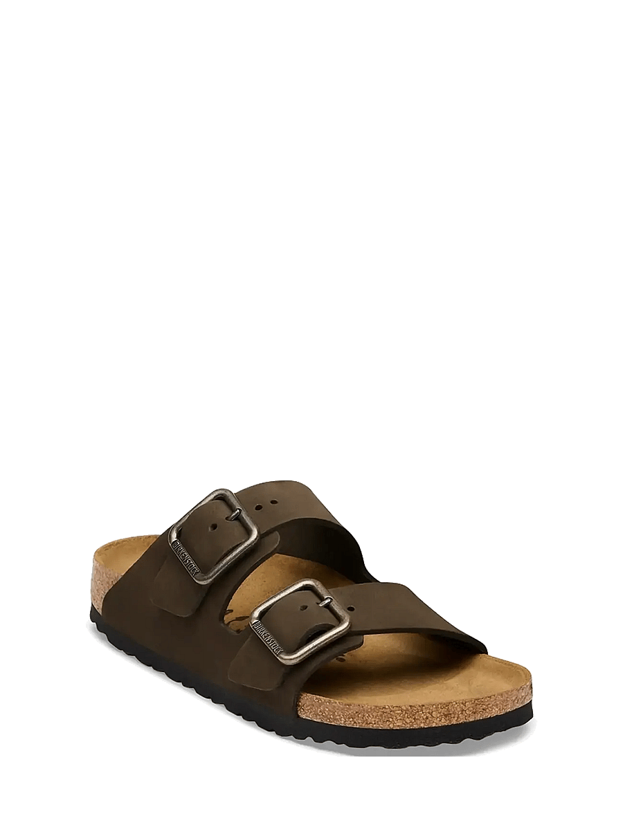 Birkenstock - Arizona WB LENB Mocca - sandaler - mocca - 0