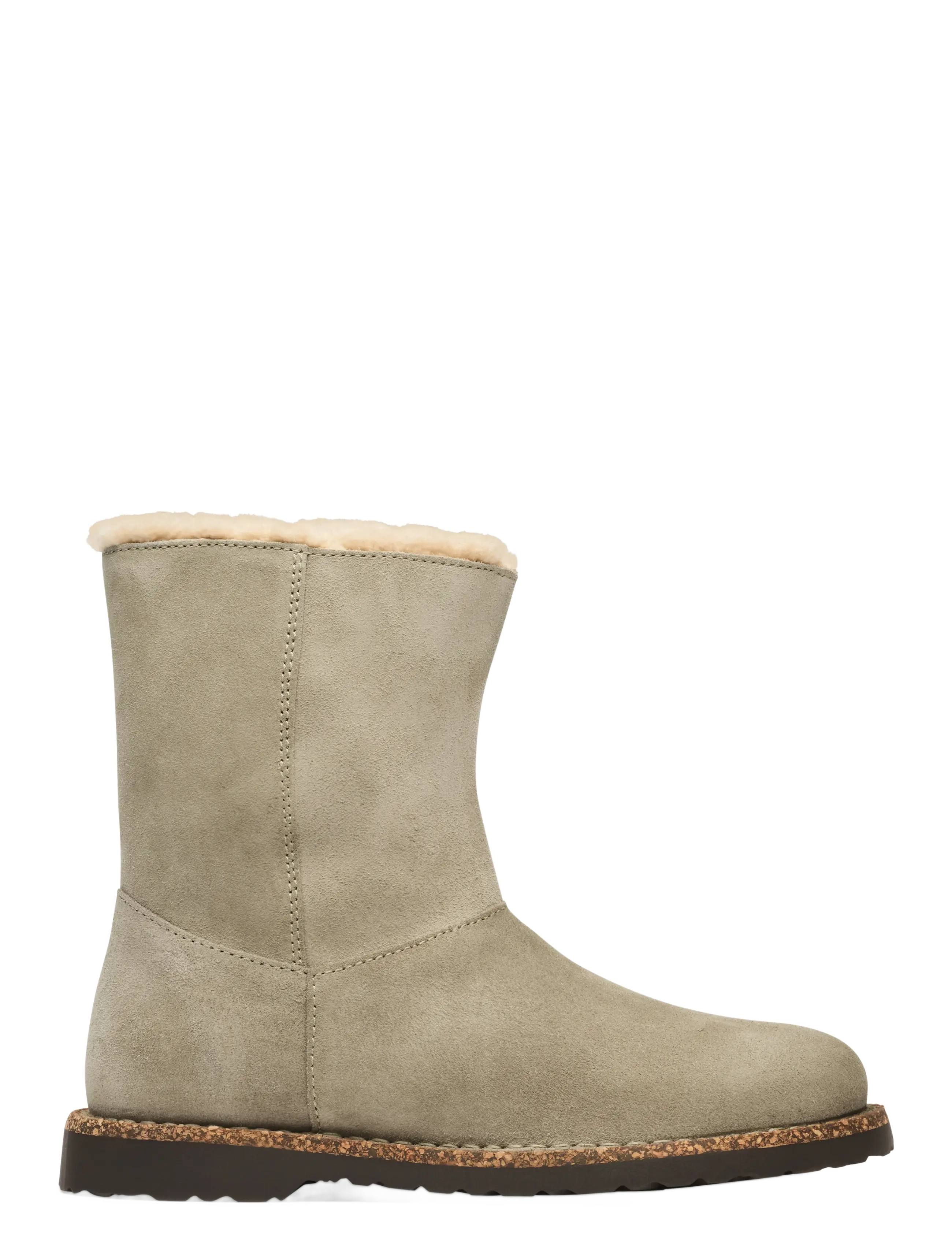 Birkenstock - Uppsala Zip Shearling LEVE Taupe - vinterskor - taupe - 2