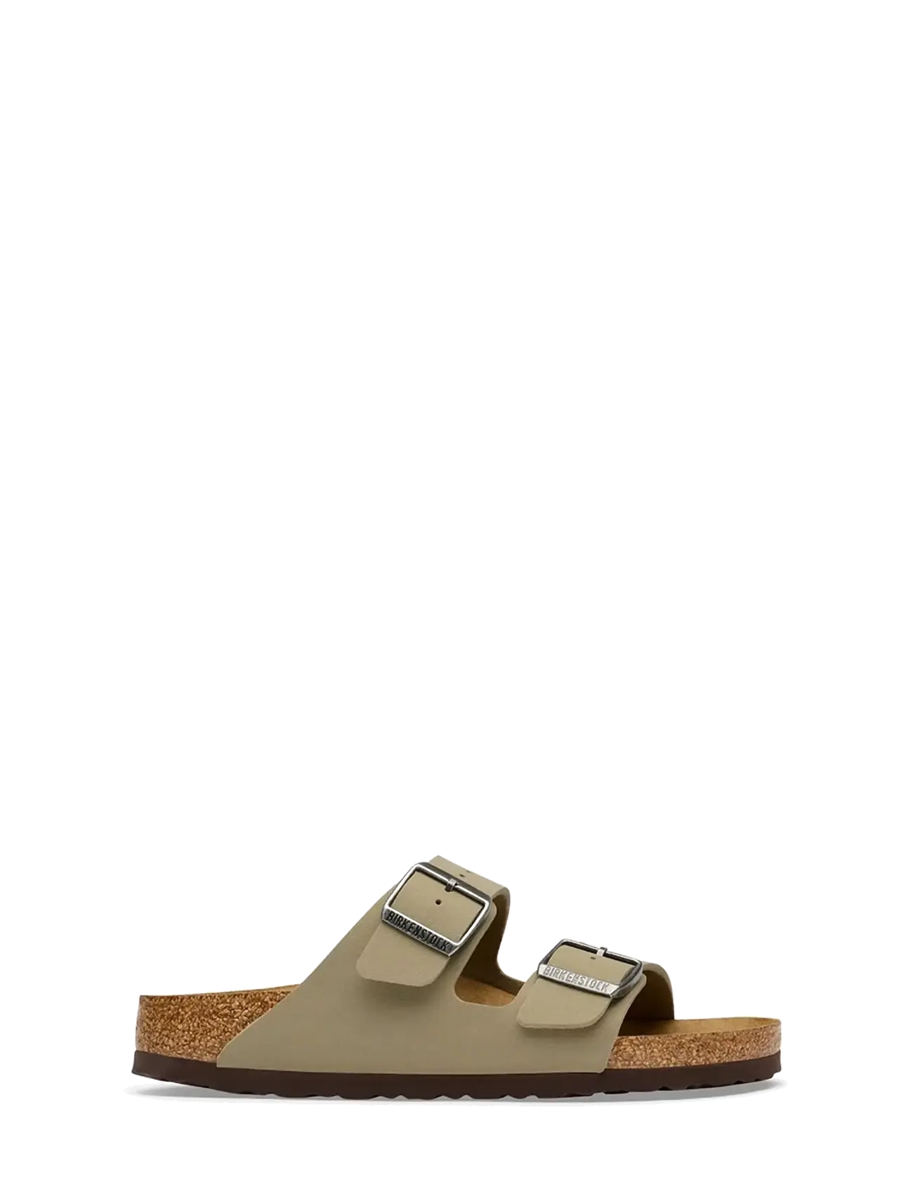 Birkenstock - Arizona BF Faded Khaki/Dark Brown OS - flade sandaler - faded khaki/dark brown os - 2