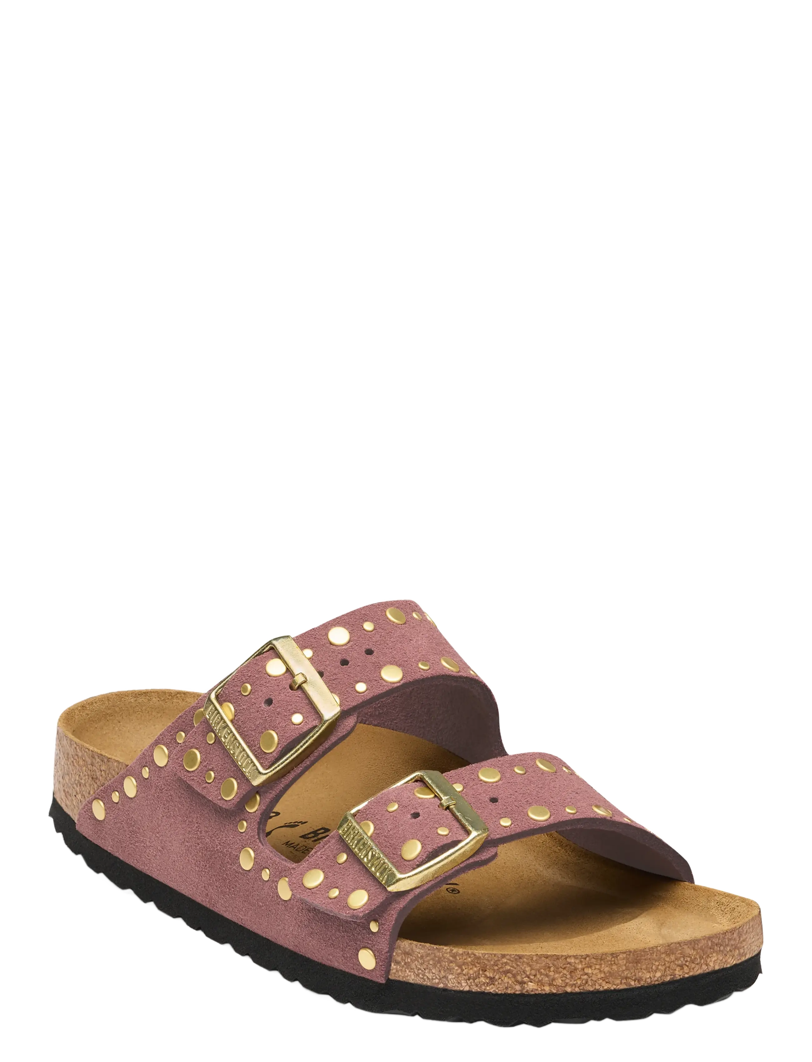 Birkenstock Arizona Rivet Leve Pepper, Kvinder, Nitte Sandaler, Pink, Str: 37