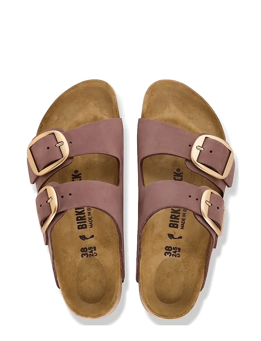 Birkenstock - Arizona Big Buckle LENB Pepper - flache sandalen - pepper - 1
