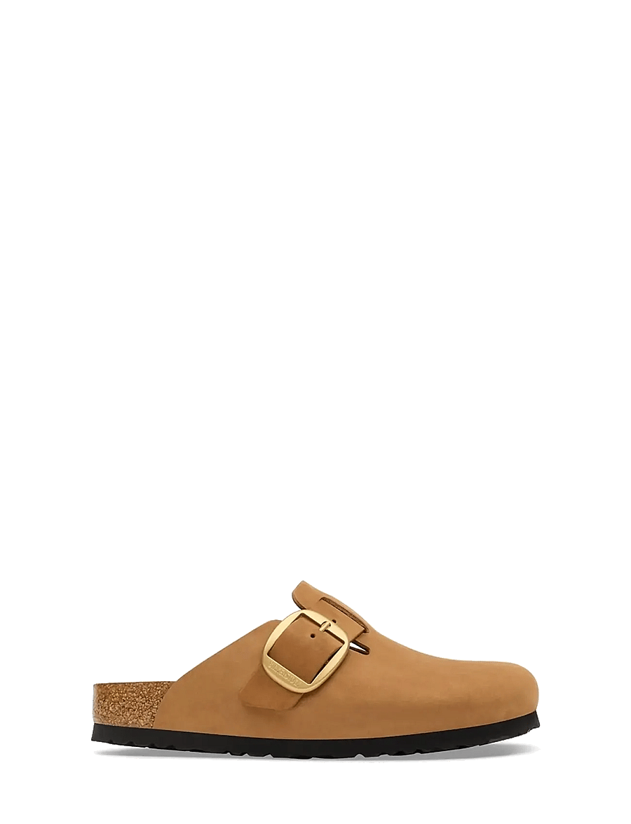 Birkenstock - Boston Big Buckle LENB Mink Tonal FB - mink tonal fb - 1