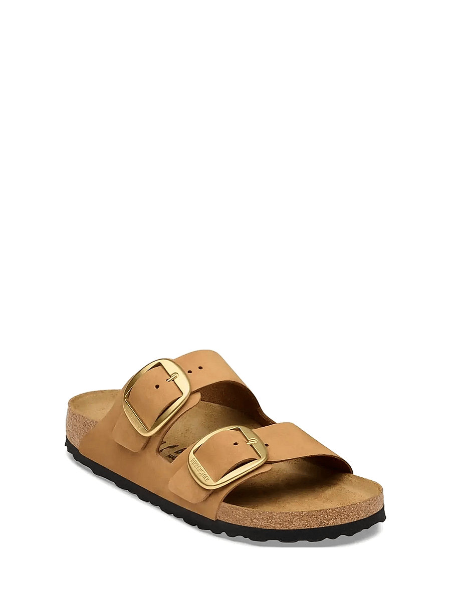Birkenstock - Arizona Big Buckle LENB Mink - flache sandalen - mink - 0