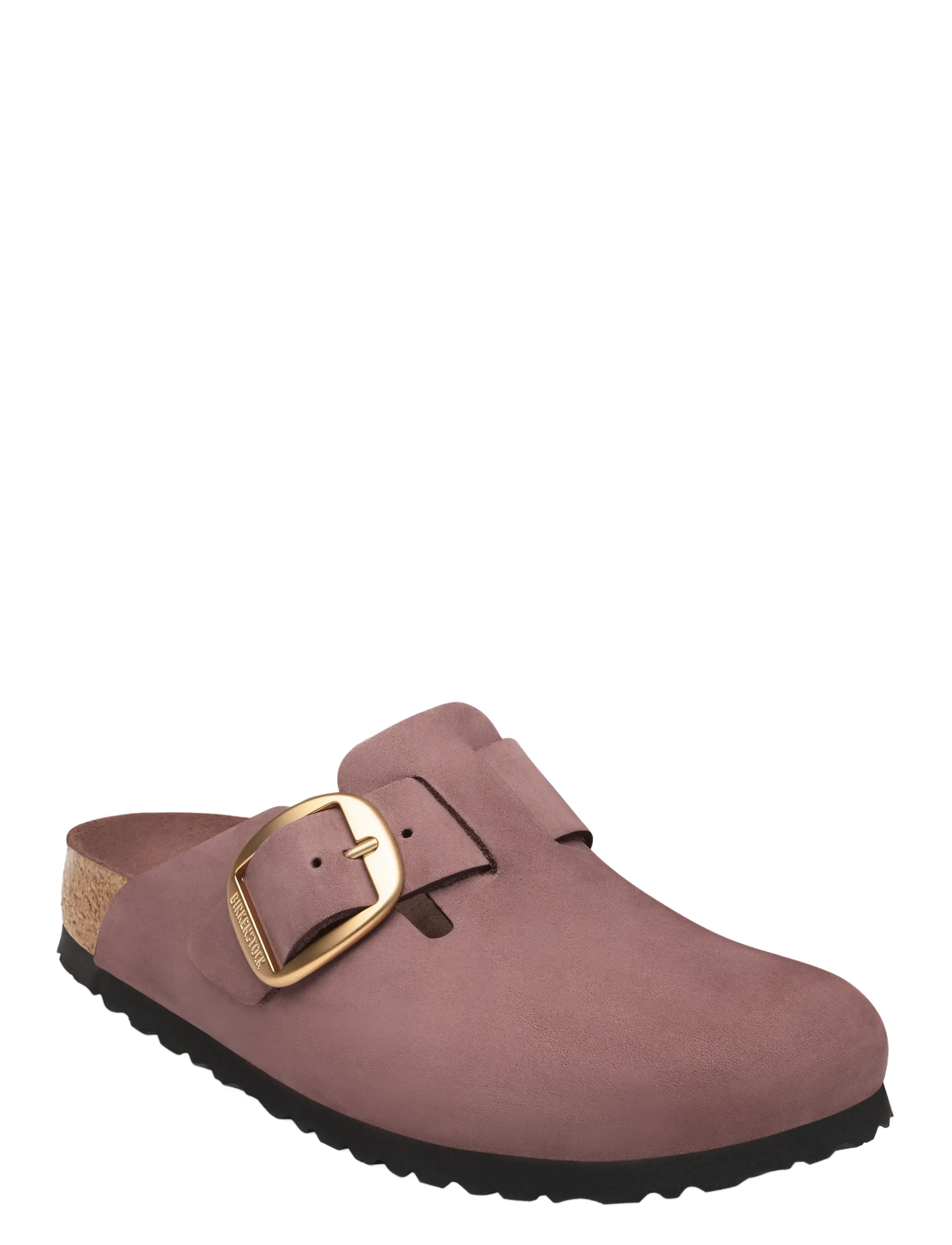 Birkenstock Boston Big Buckle Lenb Pepper Tonal Fb, Kvinder, Store Spænde Clogs, Lila, Str: 40