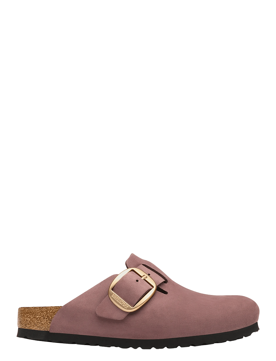Birkenstock - Boston Big Buckle LENB Pepper Tonal FB - flache pantoletten - pepper tonal fb - 2