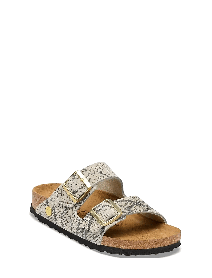 Birkenstock - Arizona Print LEVE Snake Oyster - flade sandaler - snake oyster - 0