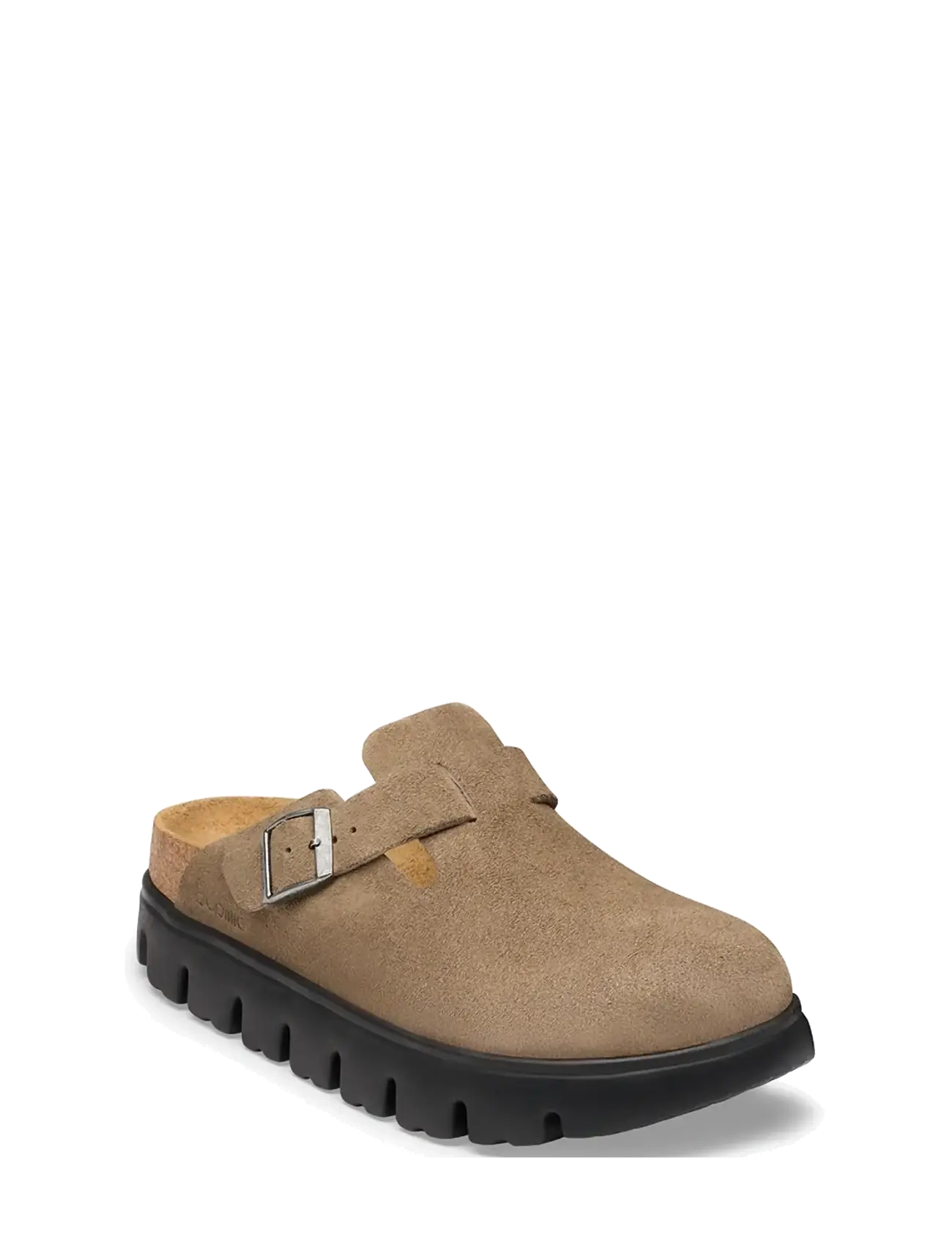 Birkenstock Boston Chunky LEVE Gray Taupe - Schuhe - GRAY TAUPE / beige