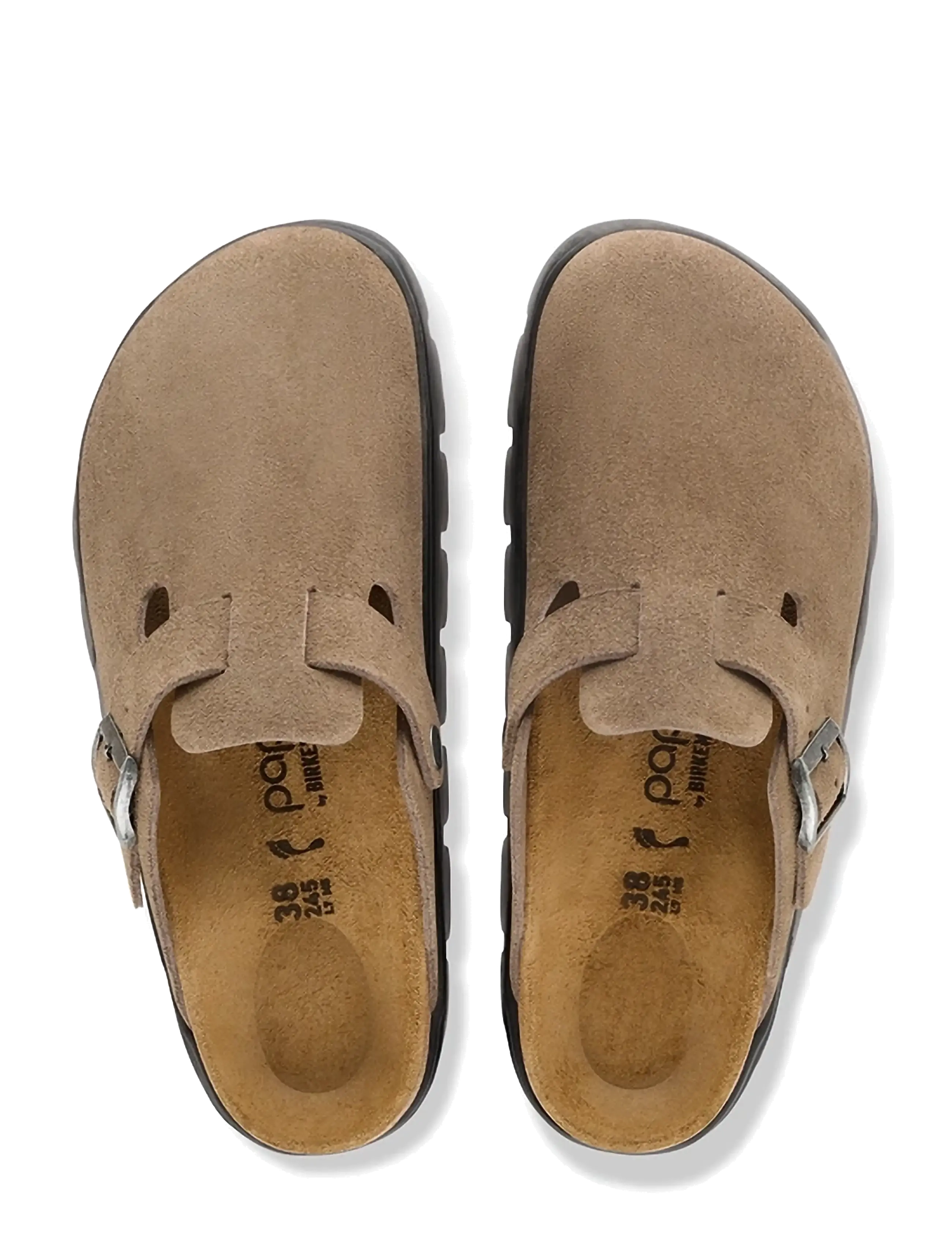 Birkenstock - Boston Chunky LEVE Gray Taupe - gray taupe - 1