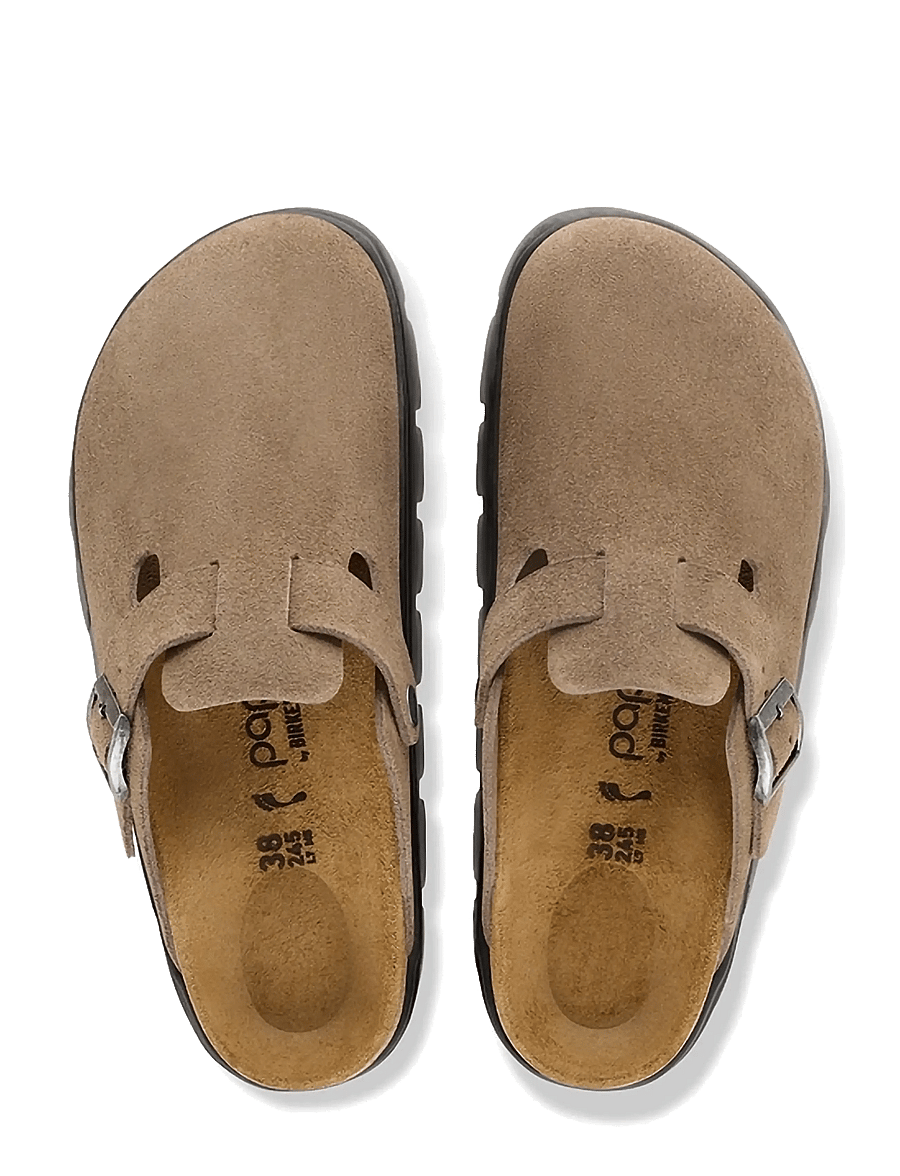 Birkenstock - Boston Chunky LEVE Gray Taupe - gray taupe - 1