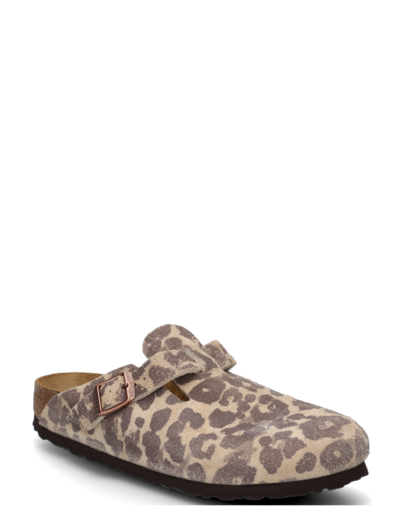Birkenstock Boston Print LEVE Leo Sandcastle - Clogs - LEO SANDCASTLE / beige