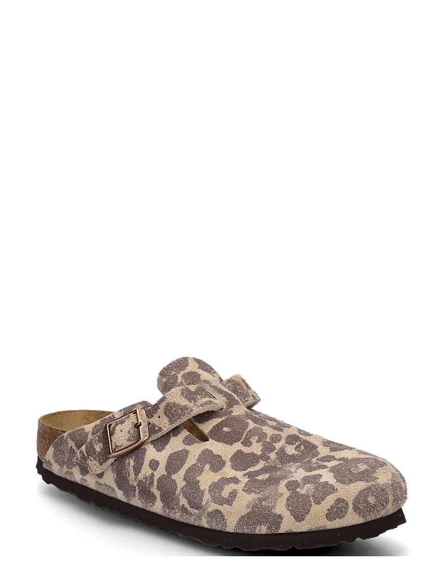 Birkenstock - Boston Print LEVE Leo Sandcastle - flache pantoletten - leo sandcastle - 0