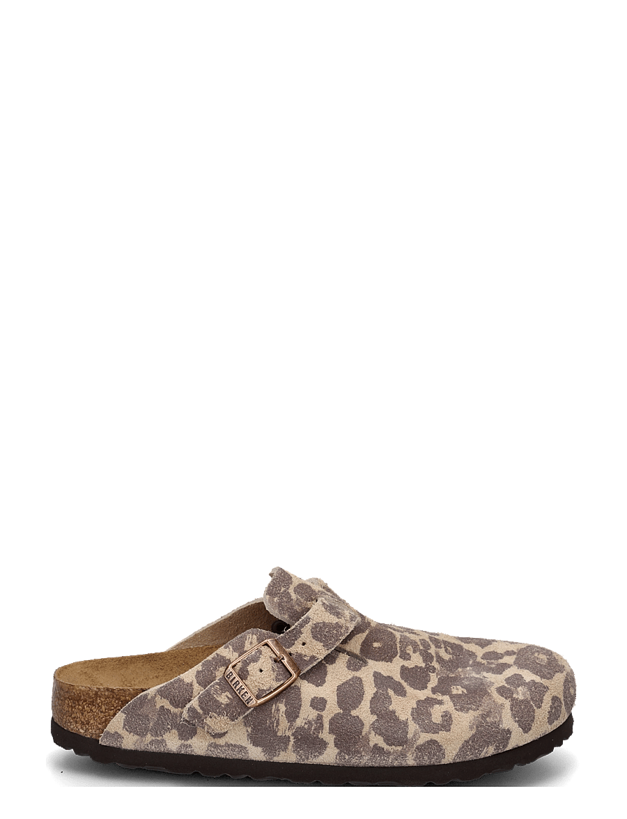 Birkenstock - Boston Print LEVE Leo Sandcastle - flache pantoletten - leo sandcastle - 2