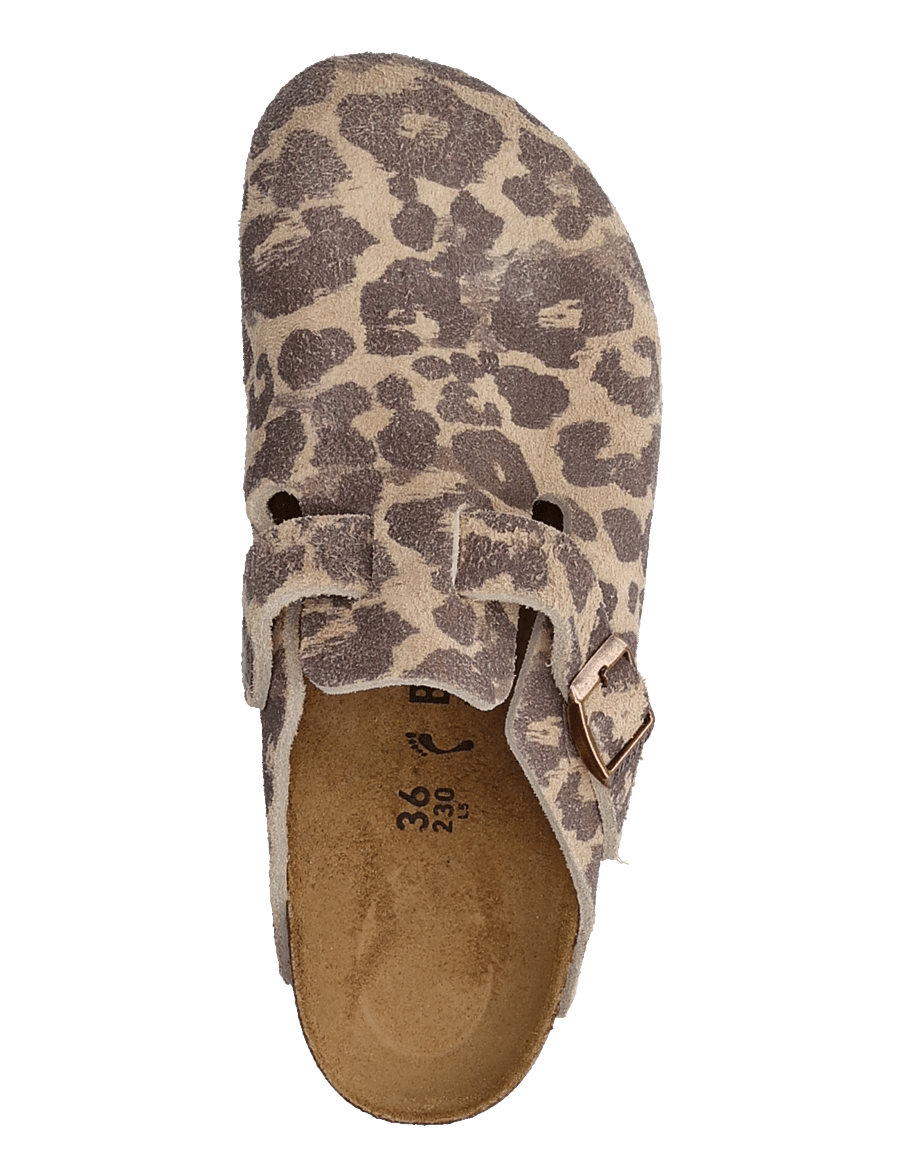 Birkenstock - Boston Print LEVE Leo Sandcastle - flache pantoletten - leo sandcastle - 3