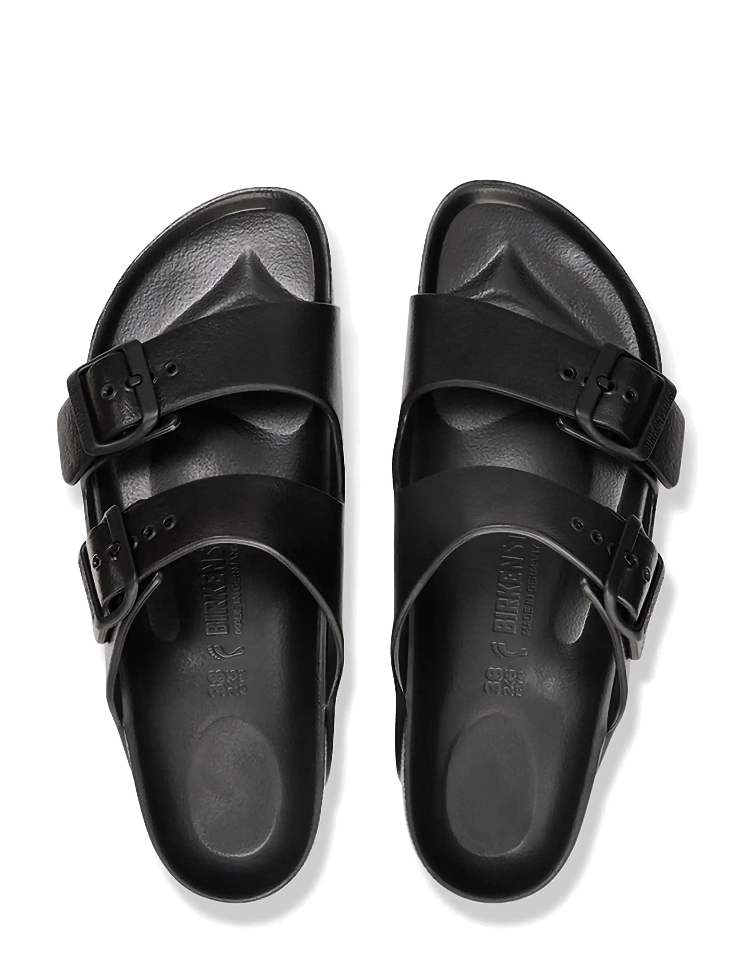 Birkenstock - Arizona EVA - flache sandalen - black - 1