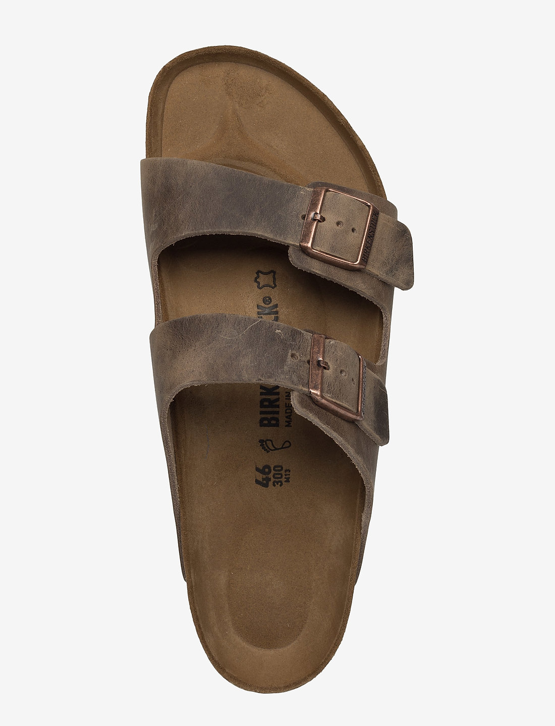 Birkenstock Arizona Leth N Antique Brow einkaufen bei Booztlet