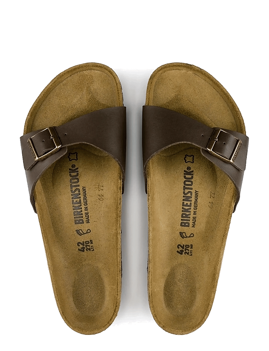 Birkenstock - Madrid BF - madalad sandaalid - dark brown - 1