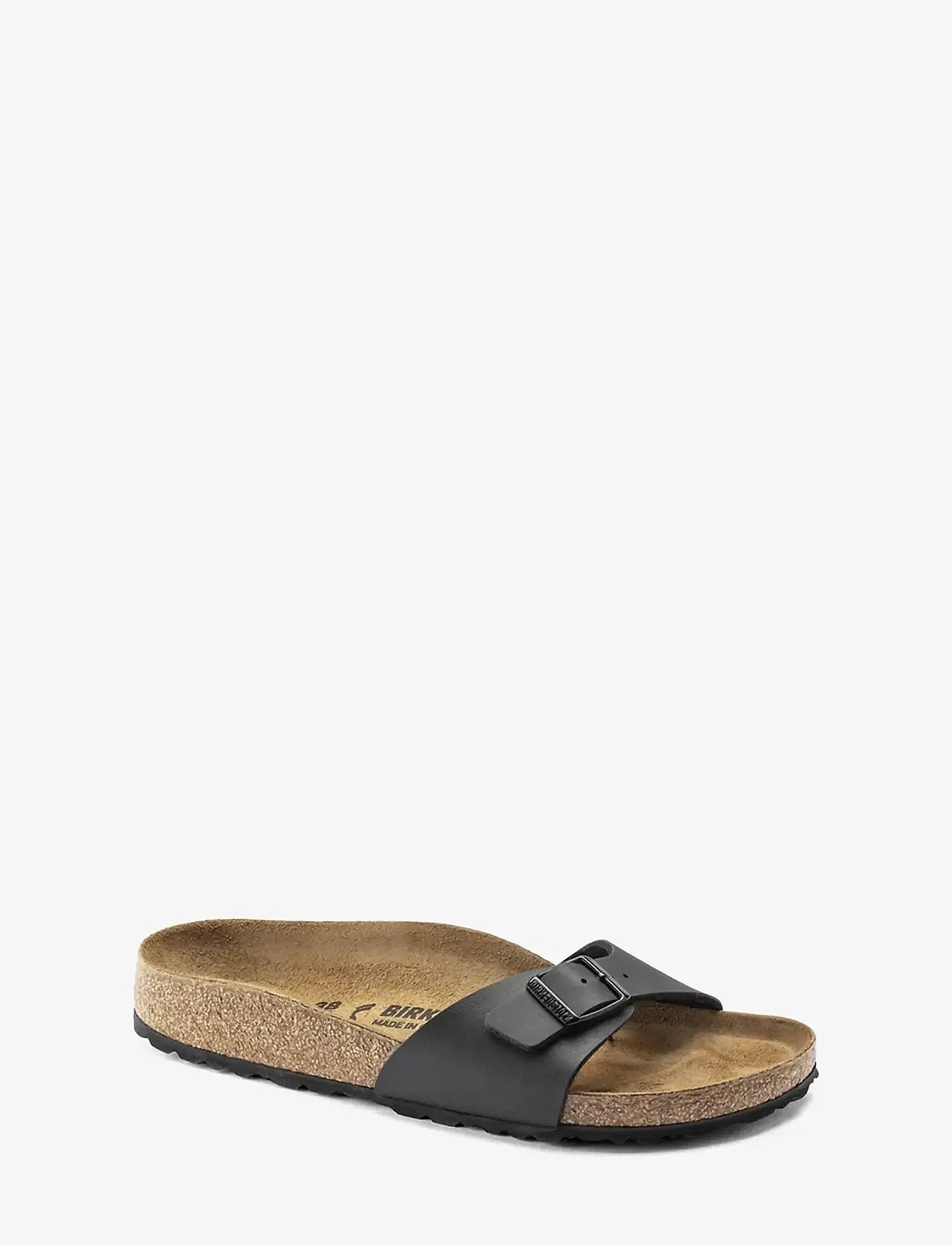 Birkenstock - Madrid - flade sandaler - black - 0