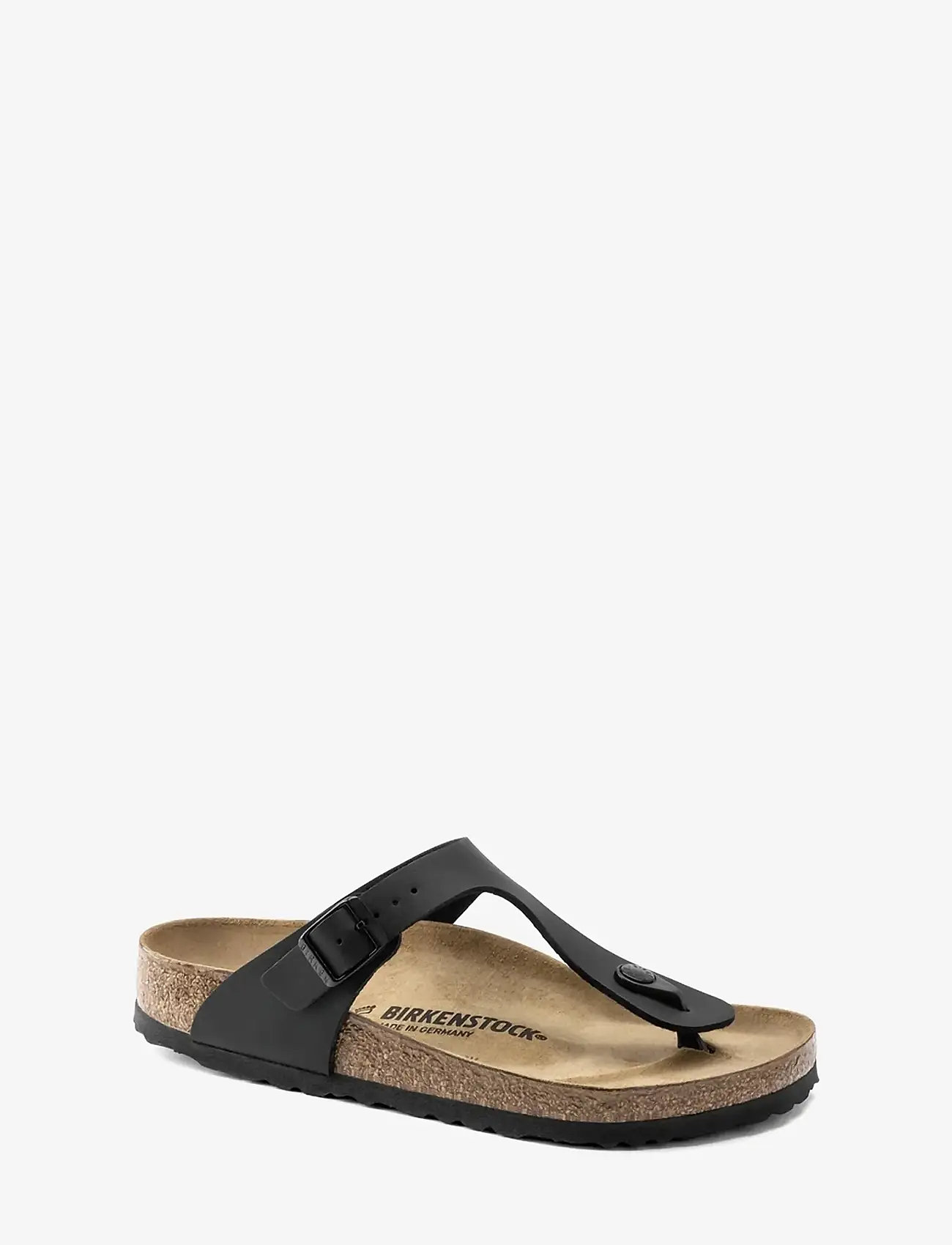 Birkenstock - Gizeh BF - platta sandaler - black - 1
