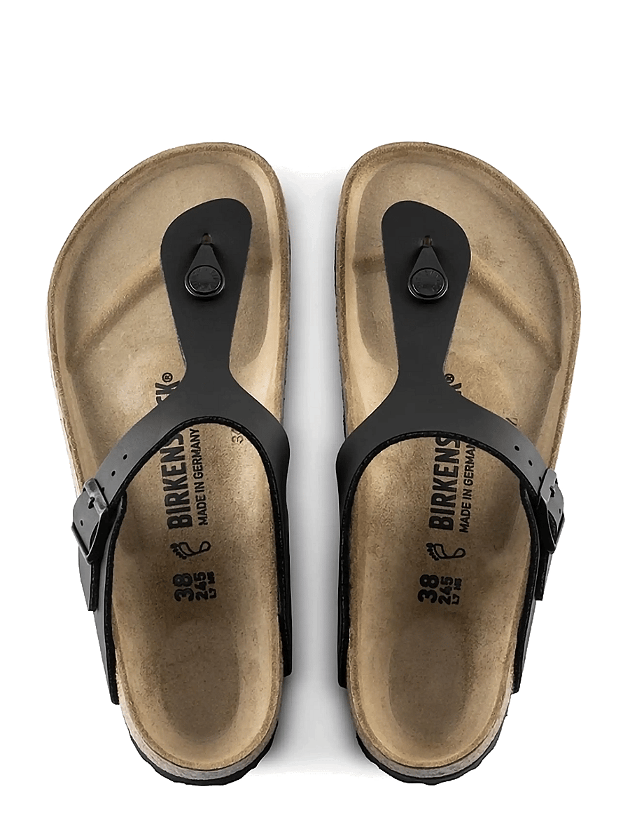 Birkenstock - BS GIZEH BF S BLACK - platta sandaler - black - 3