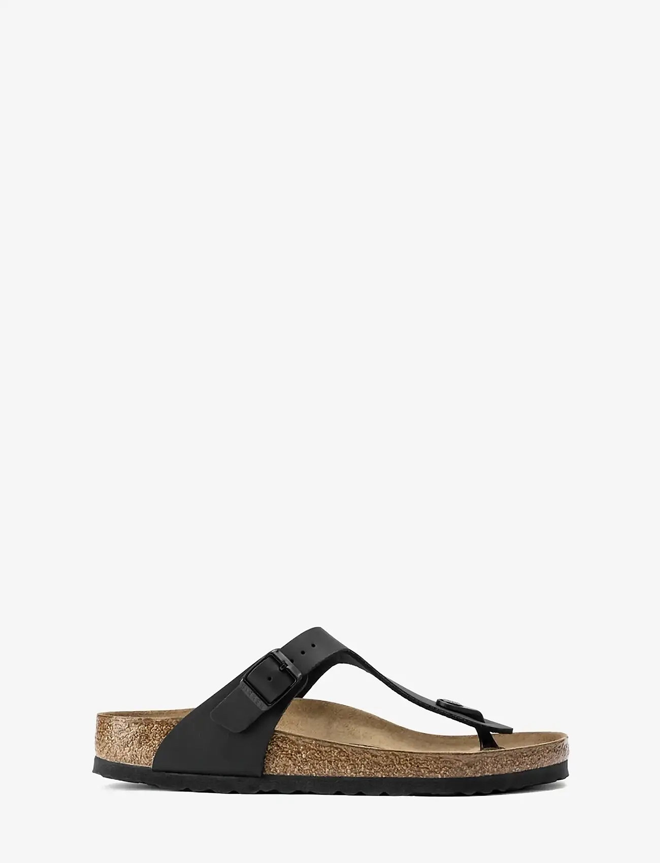 Birkenstock - Gizeh BF - platta sandaler - black - 5
