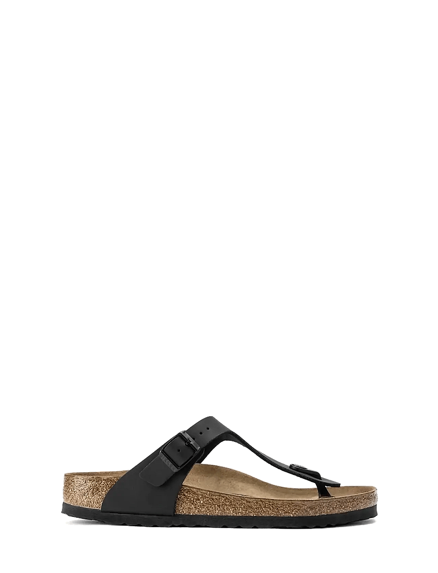 Birkenstock - BS GIZEH BF S BLACK - platta sandaler - black - 5