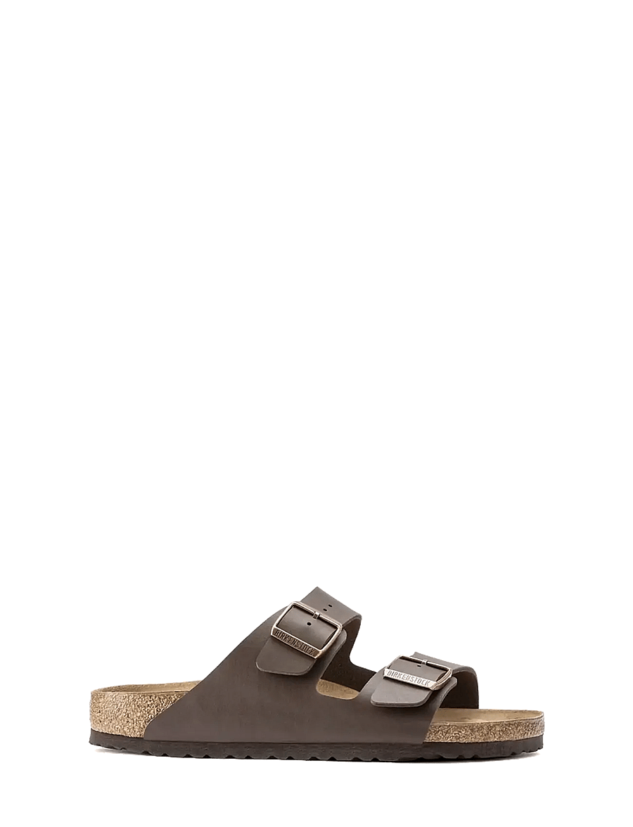 Birkenstock - Arizona BF - platta sandaler - dark brown - 2