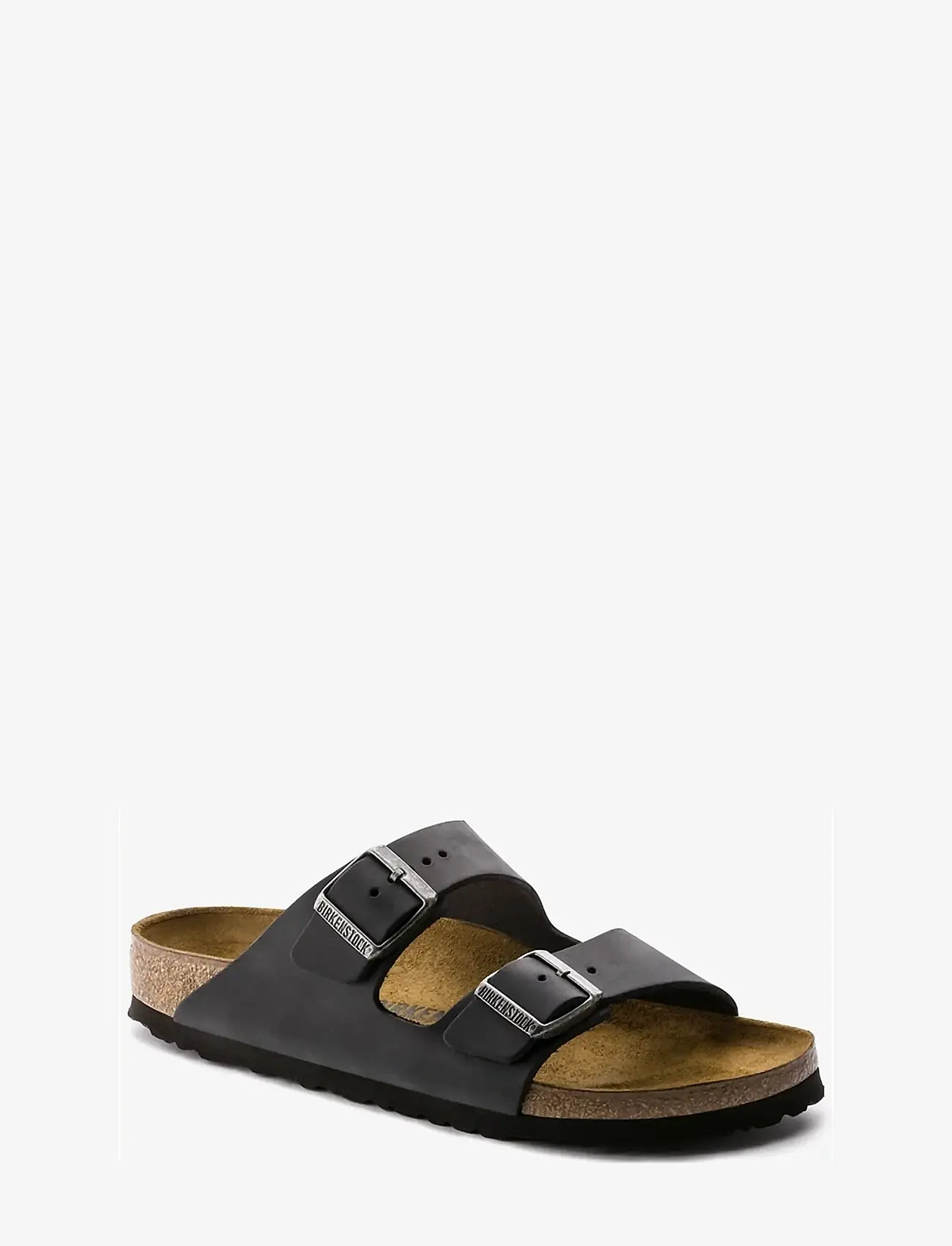Birkenstock - Arizona LEOI Black - flade sandaler - black - 0