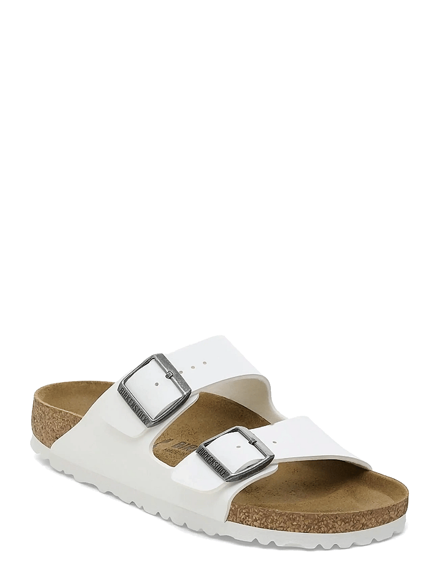 Birkenstock - Arizona BF - platta sandaler - white - 0