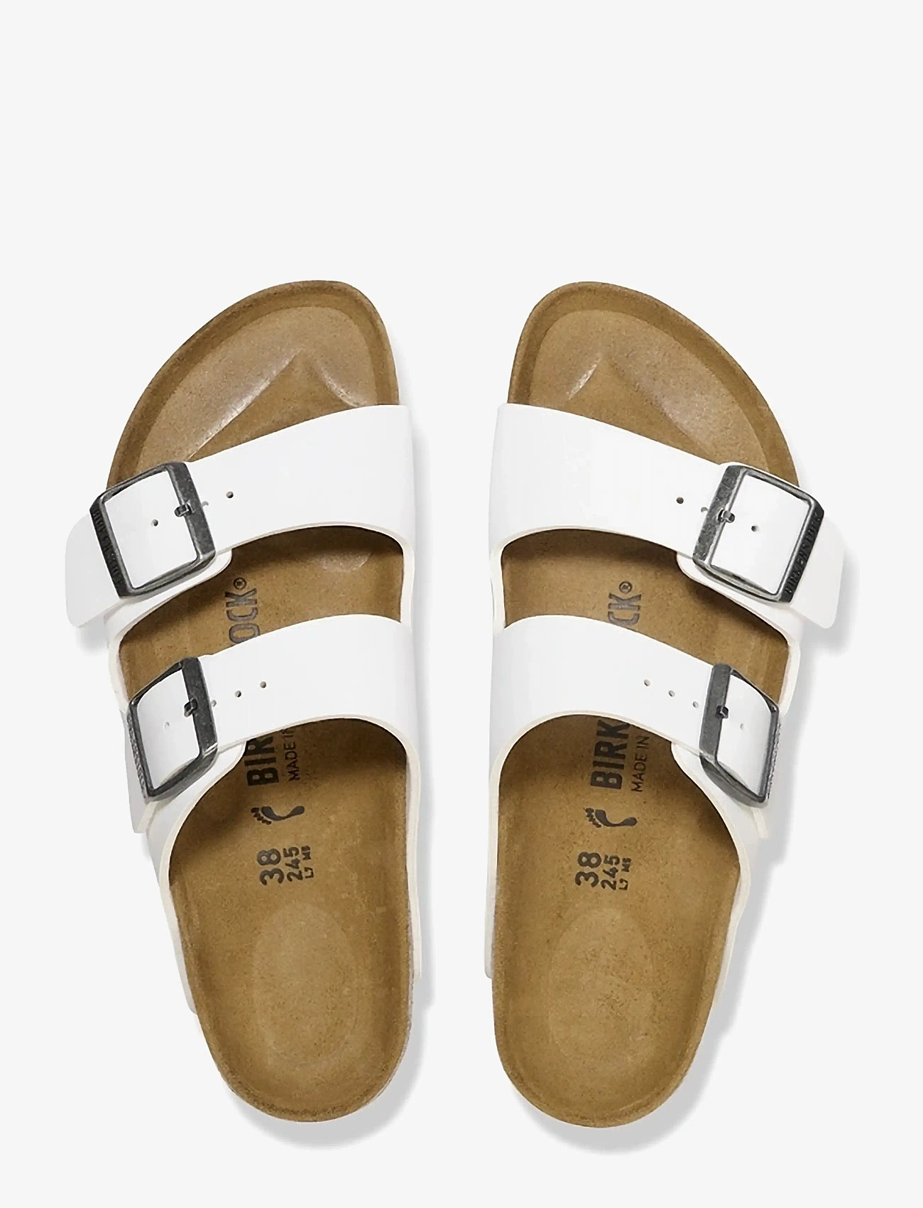 Birkenstock - Arizona BF - flache sandalen - white - 1