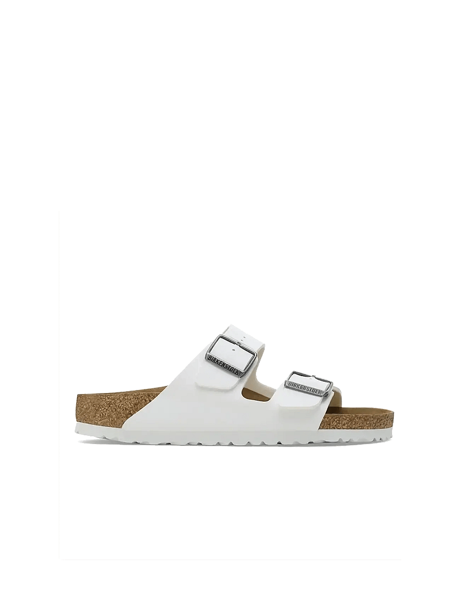 Birkenstock - Arizona BF - platta sandaler - white - 2