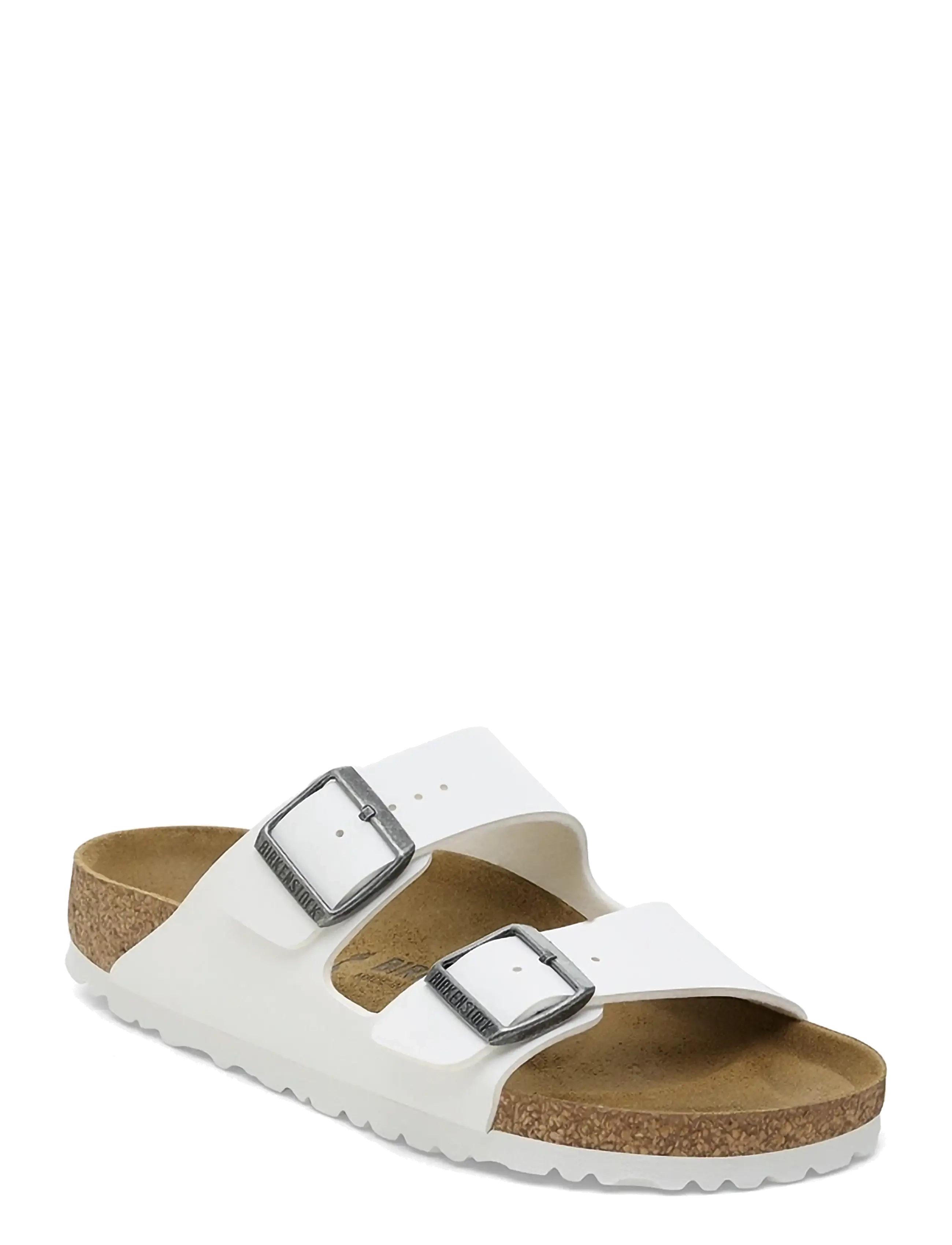 Birkenstock Arizona Bf White, 37, White, Sandaler > Flade Sandals, Dame
