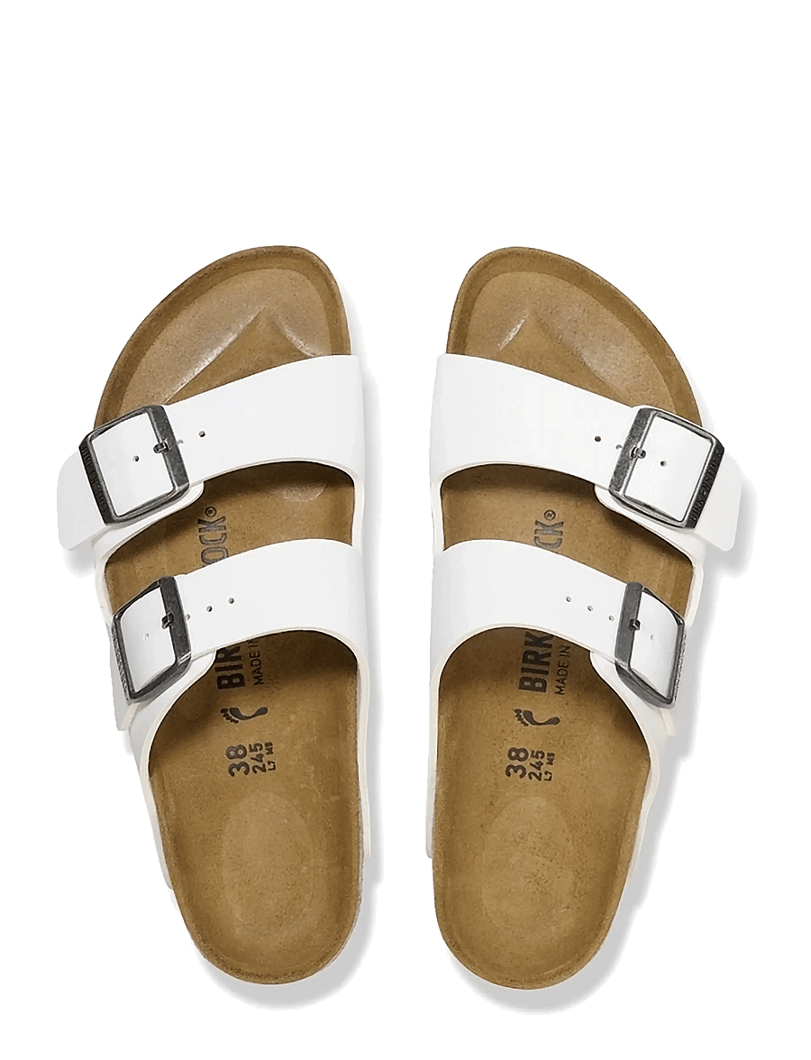 Birkenstock - Arizona BF White - flat sandals - white - 1
