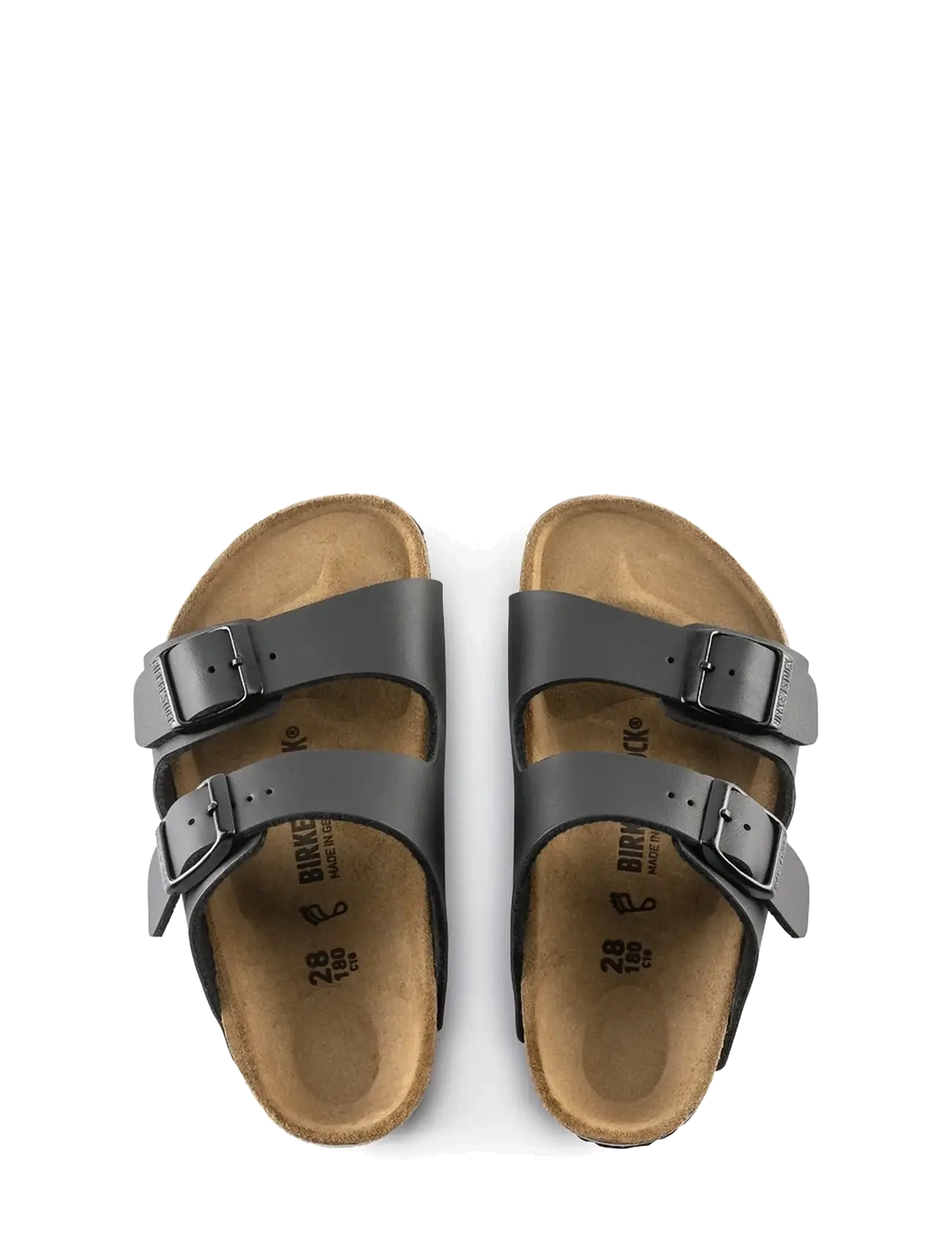 Birkenstock - Arizona Kids BF Black - sussid - black - 1
