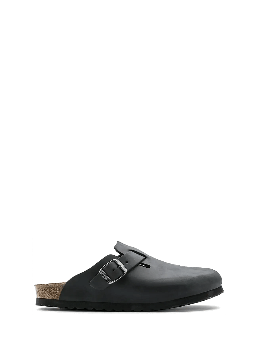 Birkenstock - Boston LEOI - feriefavoritter - black - 2