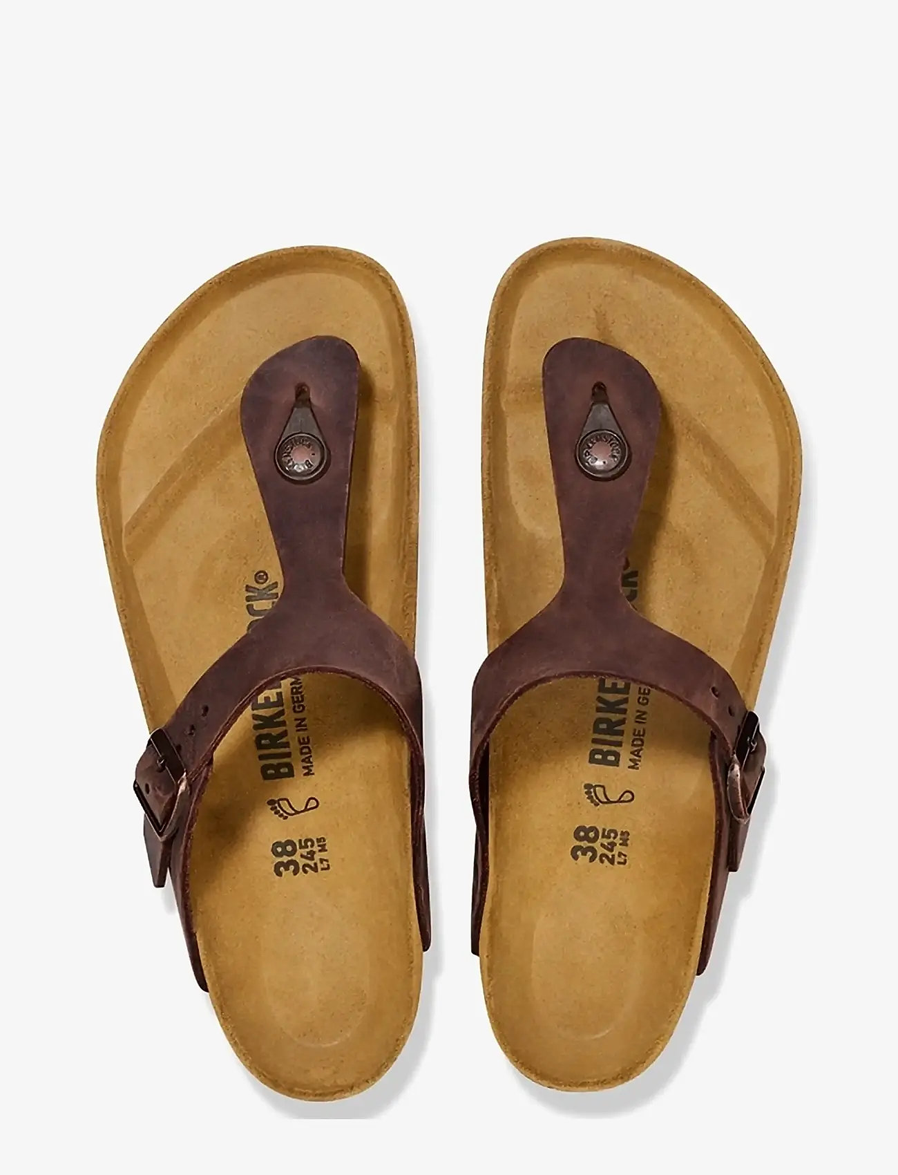 Birkenstock - Gizeh LEOI Habana - flade sandaler - habana - 1