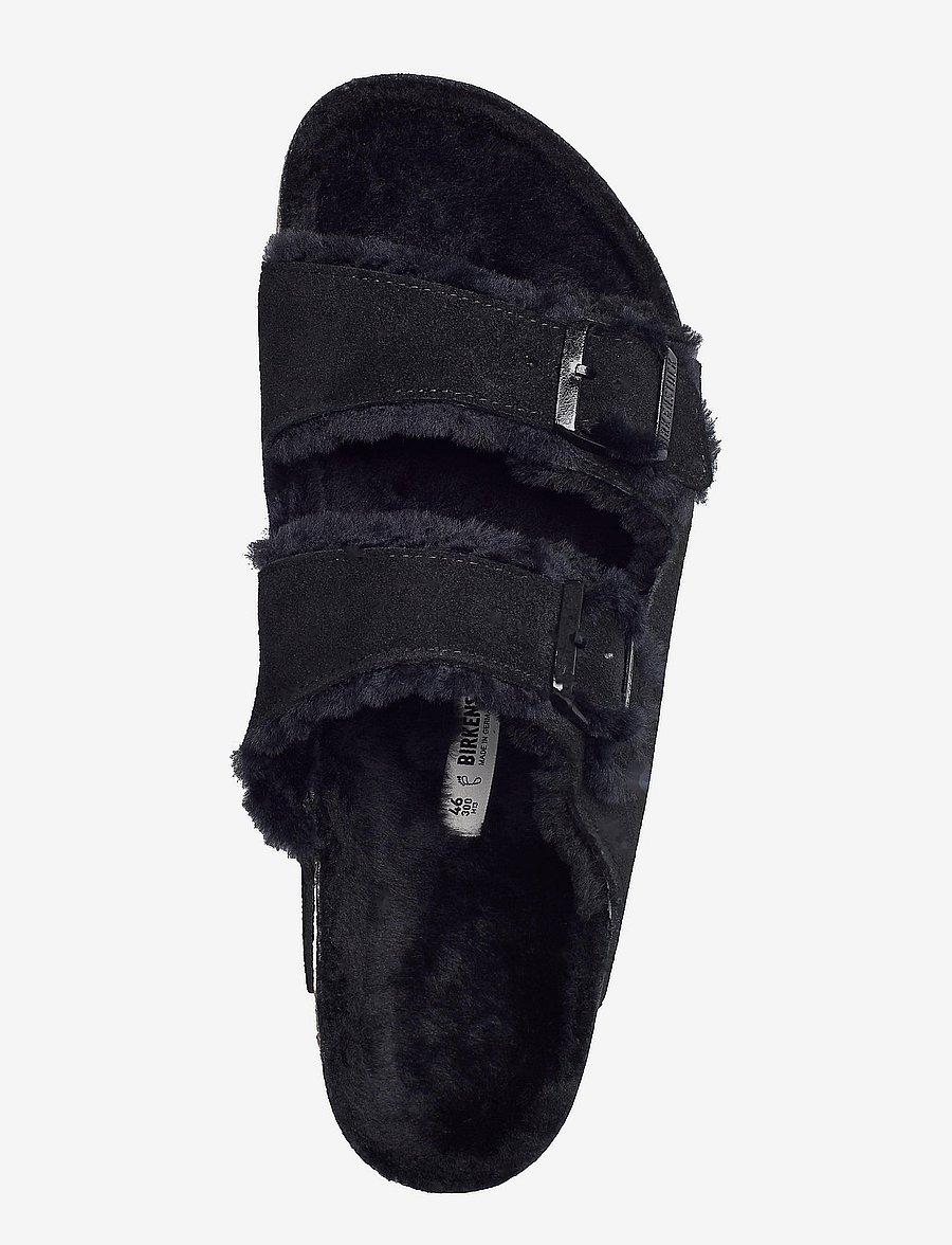 Birkenstock - Arizona Shearling LEVE Black LAF - black - 3