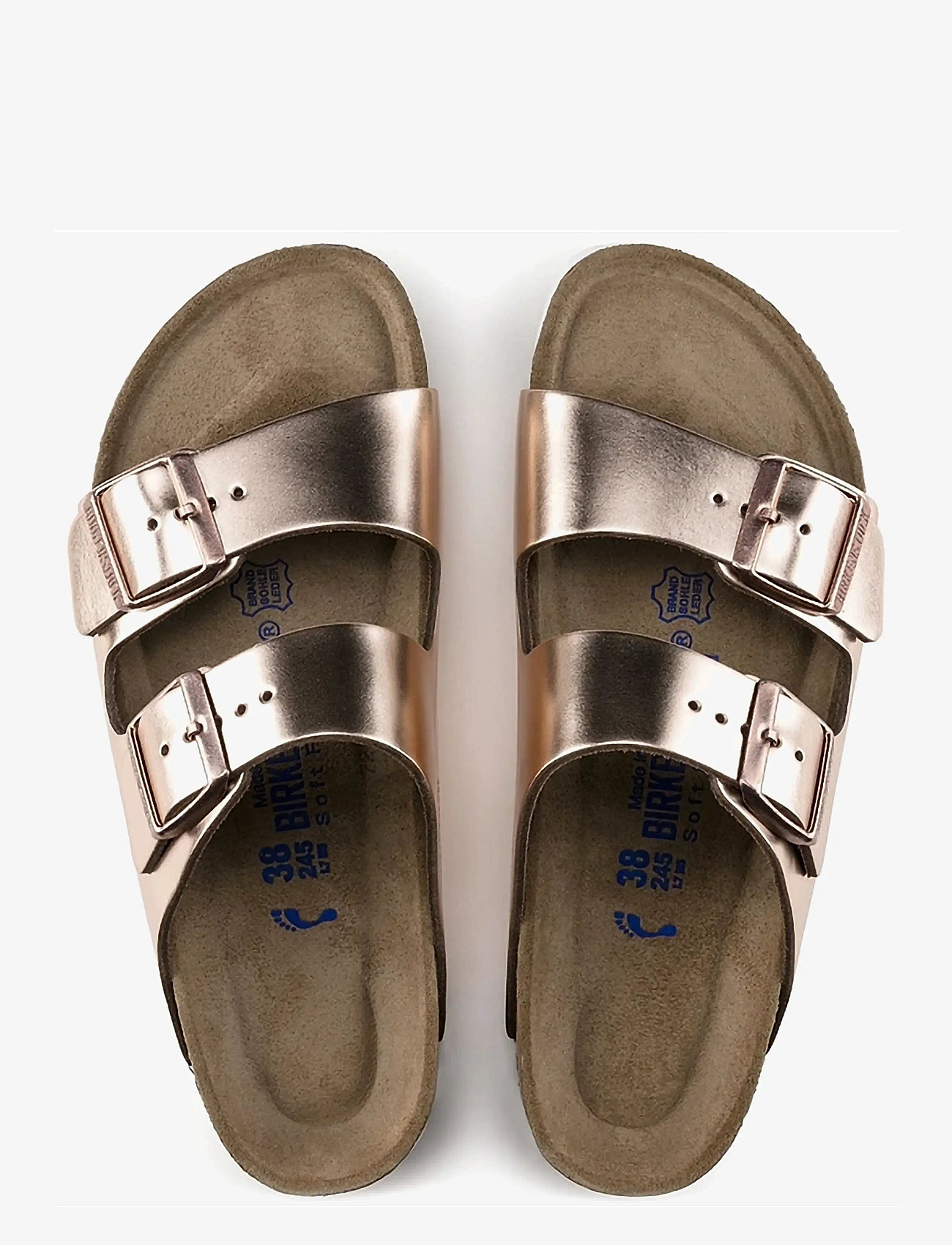 Birkenstock - Arizona SFB LENA - flatir sandalar - metallic copper - 1