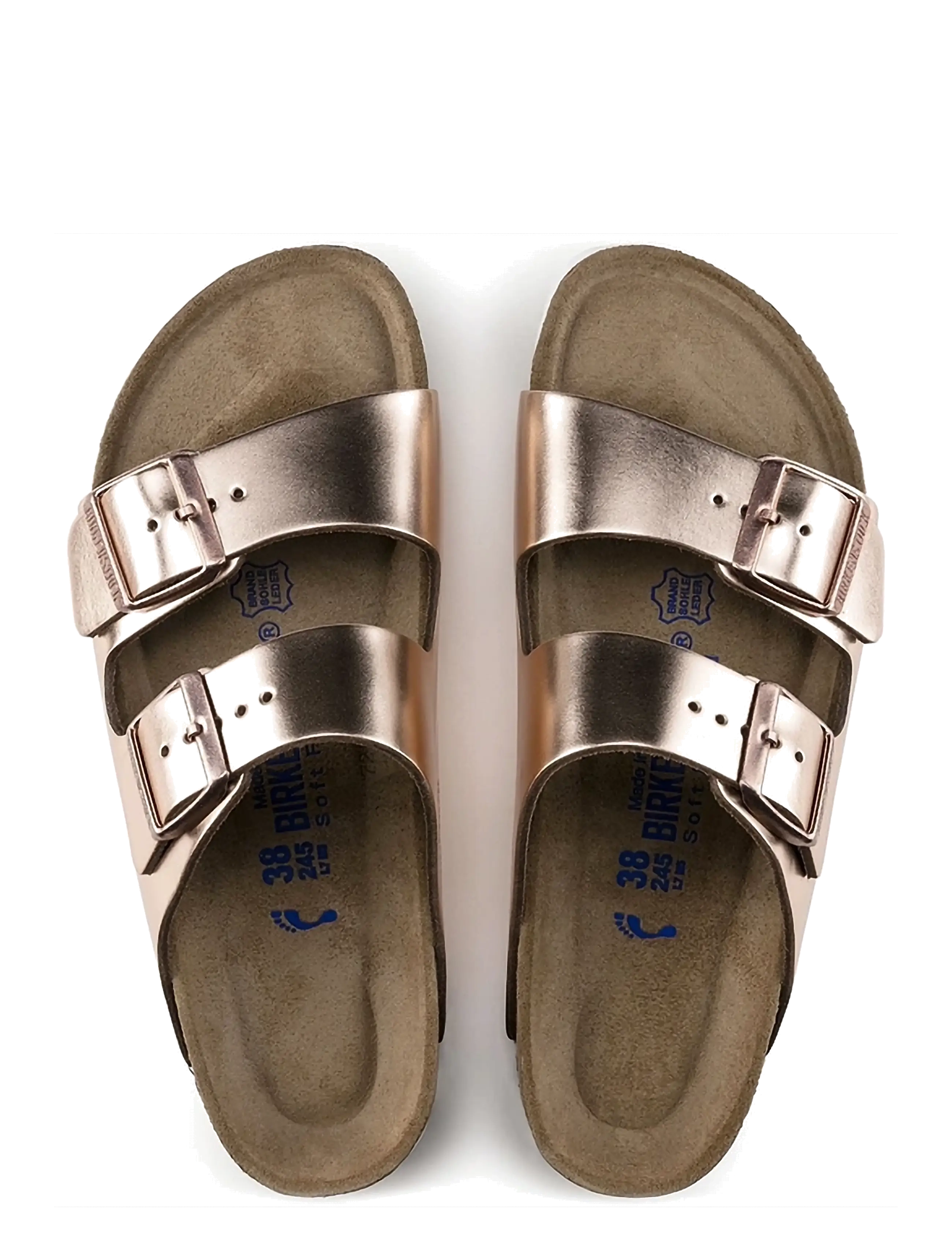 Birkenstock - Arizona SFB LENA - zempapēžu sandales - metallic copper - 1