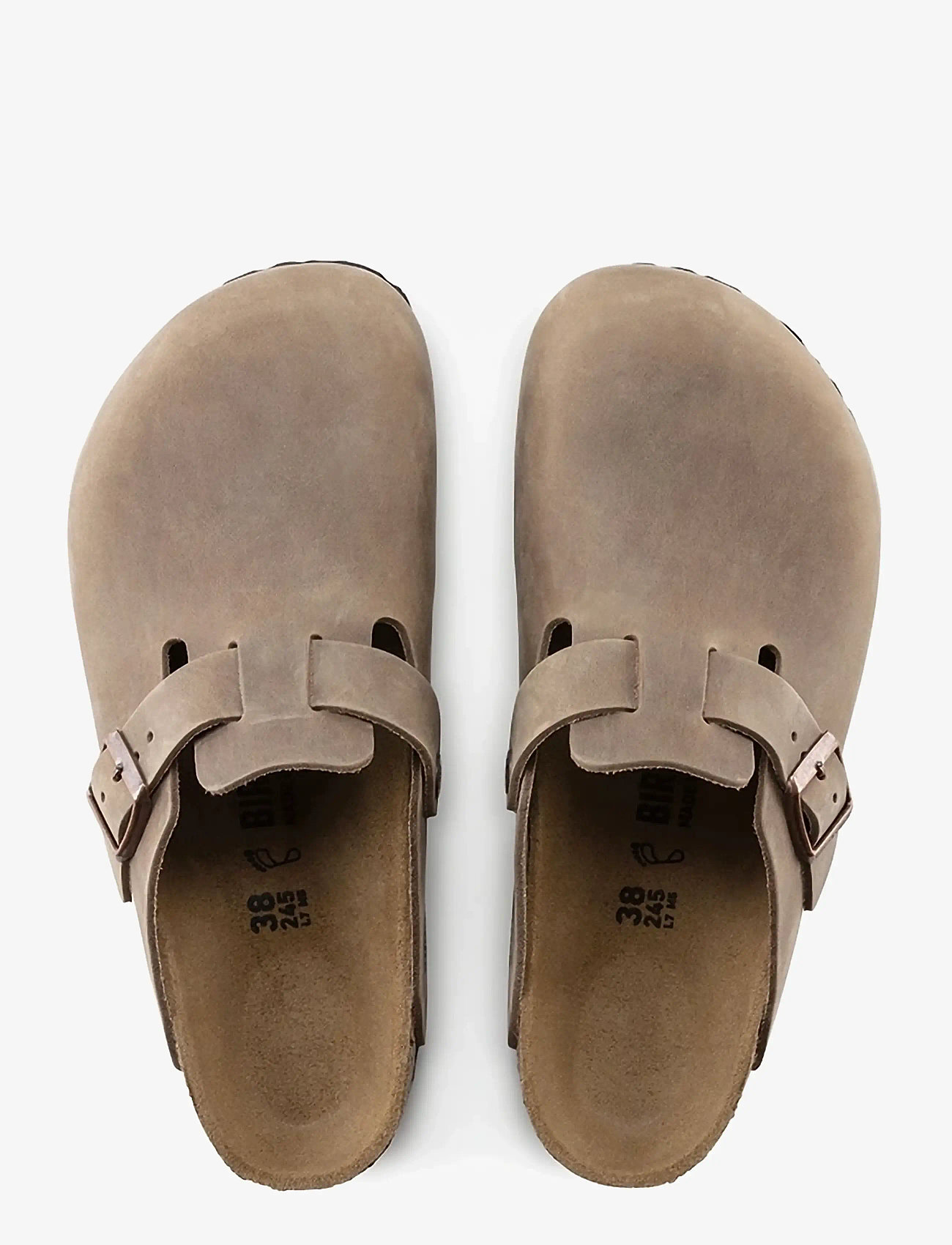 Birkenstock - Boston LEOI Tabacco Brown - pantoletten & clogs - tabacco brown - 1