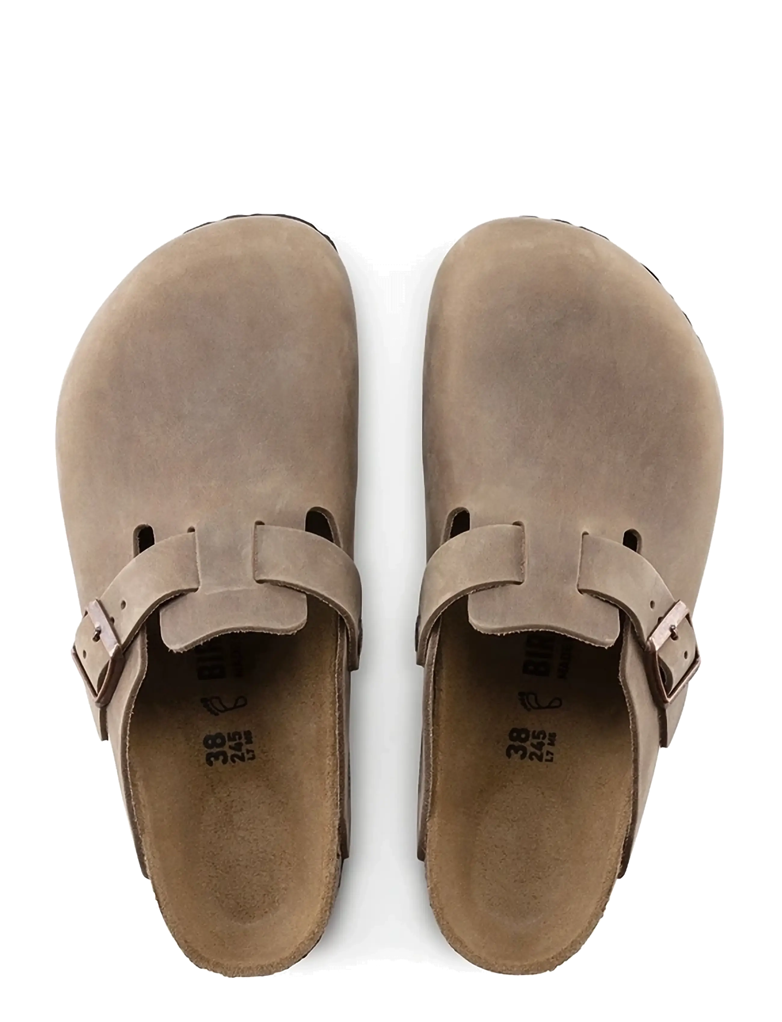 Birkenstock - Boston LEOI Tabacco Brown - pantoletten & clogs - tabacco brown - 1
