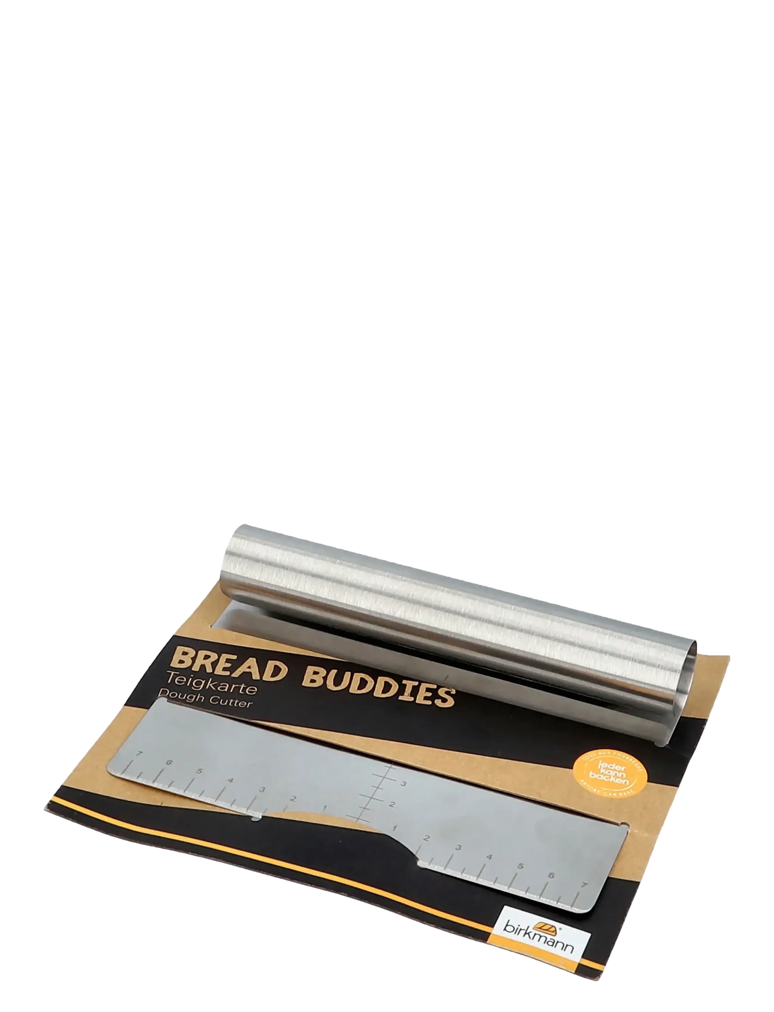birkmann Dough Scraper Stainless Steel 15 Cm, 2.5X 15X 12, Baking Accessories, Silber - Spatulas & Scrapers, Homeware