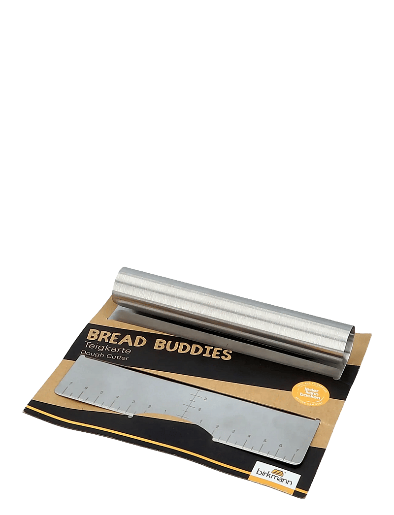 birkmann - Birkmann Dough Scraper Stainless Steel 15 cm - silikoonist spaatlid ja taignakraabitsad - silver - 0