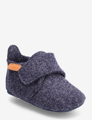 Bisgaard - bisgaard baby wool - slippers - blue - 1
