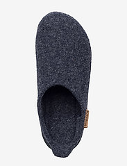 Bisgaard - bisgaard basic wool - slippers - 20 blue - 4