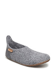 Bisgaard - bisgaard basic wool - slippers - 70 grey - 7