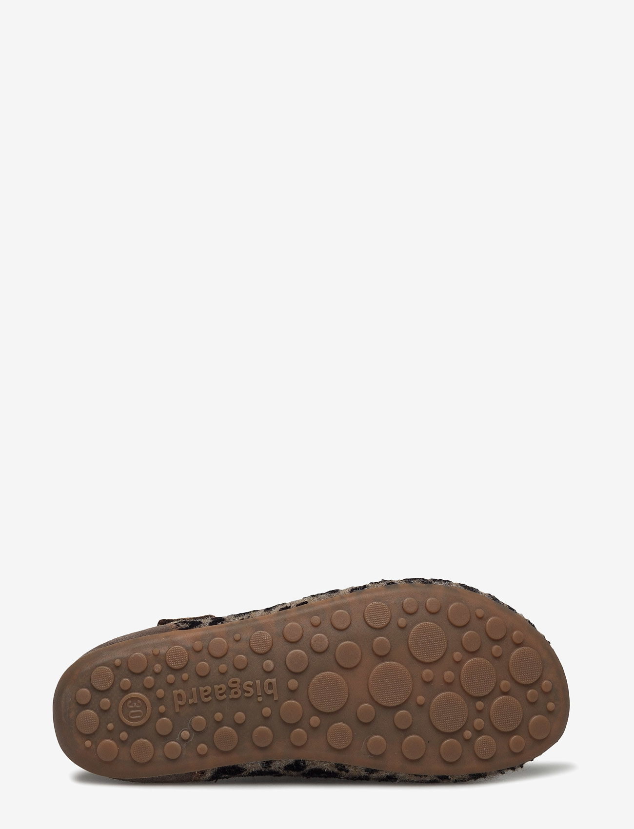 Bisgaard - HOME SHOE - "WOOL BASIC" - inneskor - brown-leopard - 5