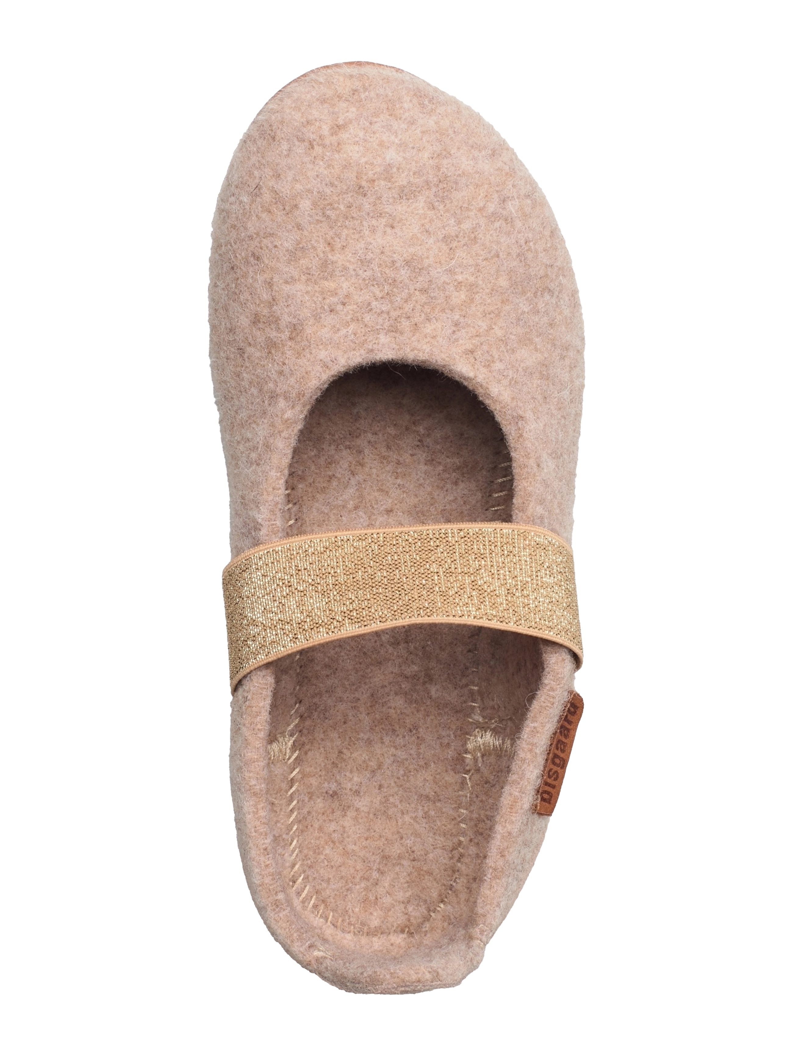 Bisgaard - bisgaard ballet wool - ballerinaskor & slip-ons - nougat - 4