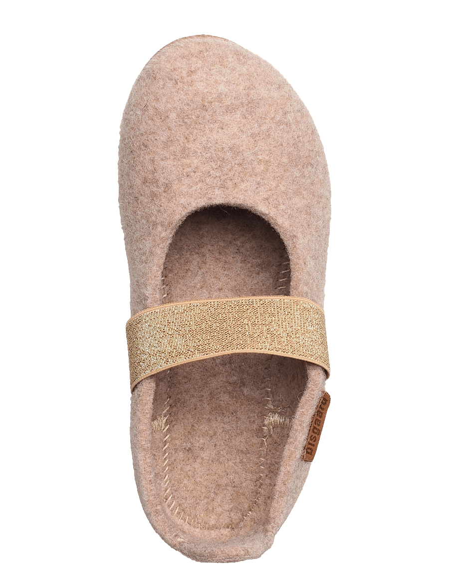 Bisgaard - bisgaard ballet wool - ballerinaskor & slip-ons - nougat - 4